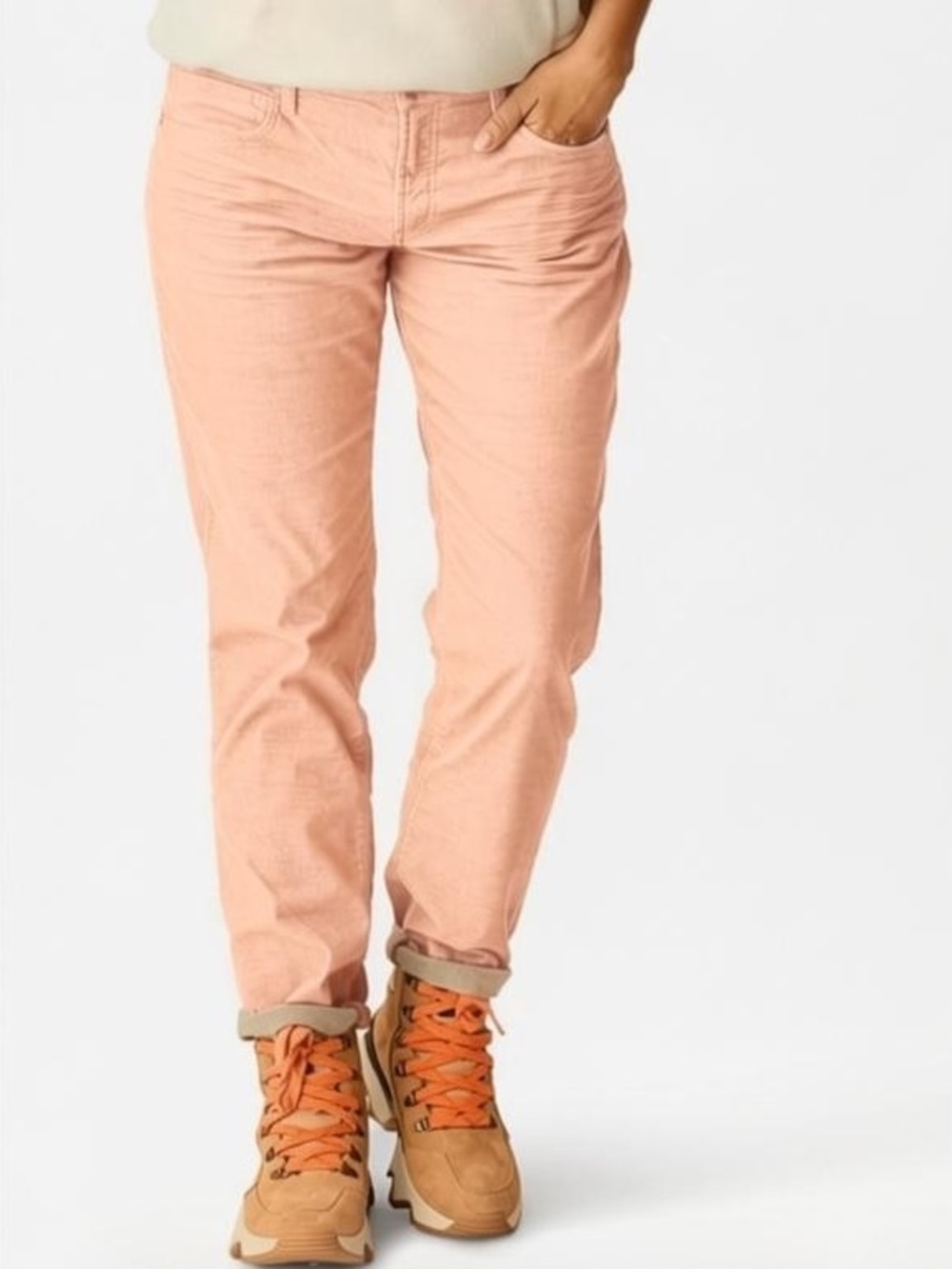 Carve Designs Carson Cord Jeans in Apricot Size 6- NWT